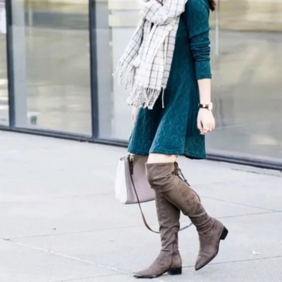 NWOT Marc Fisher Over the Knee suede boots - Picture 1 of 10